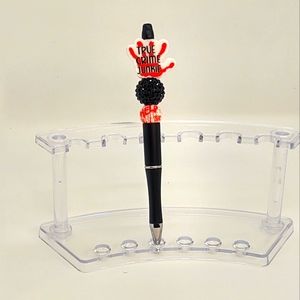 True Crime Junkie Beaded Pen